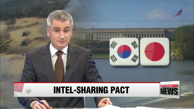 U.S. welcomes S. Korea, Japan move to sign intelligence-sharing pact