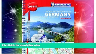 Must Have  Germany, Benelux, Austria, Switzerland, Czech Republic 2014- A4 Spiral Atlas 2014