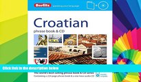 Must Have  Berlitz Croatian Phrase Book   CD  Buy Now