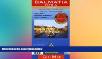 Ebook Best Deals  Dalmatia/Istra Geographical Gizi Map (Croatia, Montenegro, Slovenia Coast)