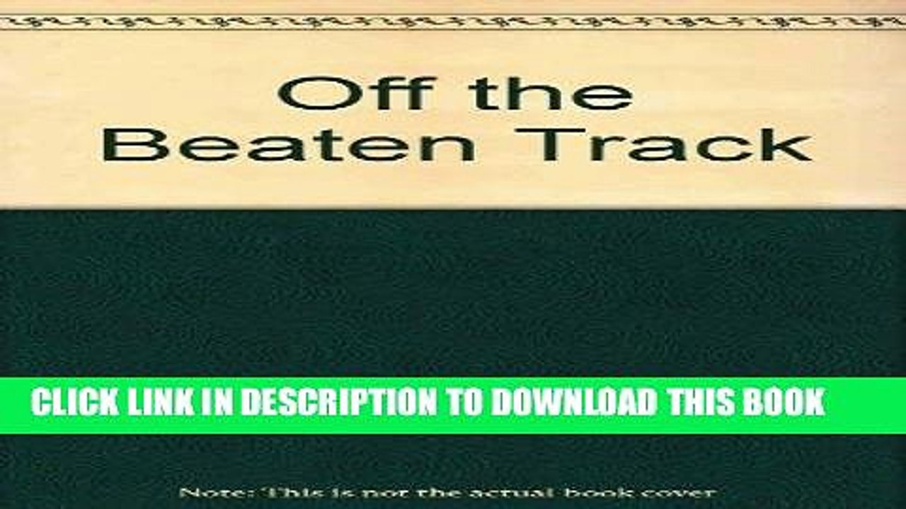 [PDF] Off the Beaten Track Full Online