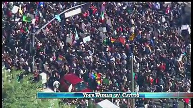 Protest and strike against new elect president from Middle school and high school students in in different states