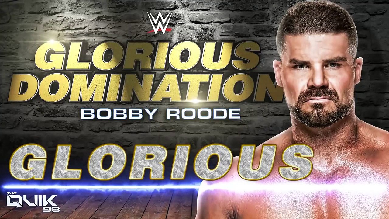 Bobby Roode 1st WWE theme: "Glorious Domination" (Lyric Video) [HQ]