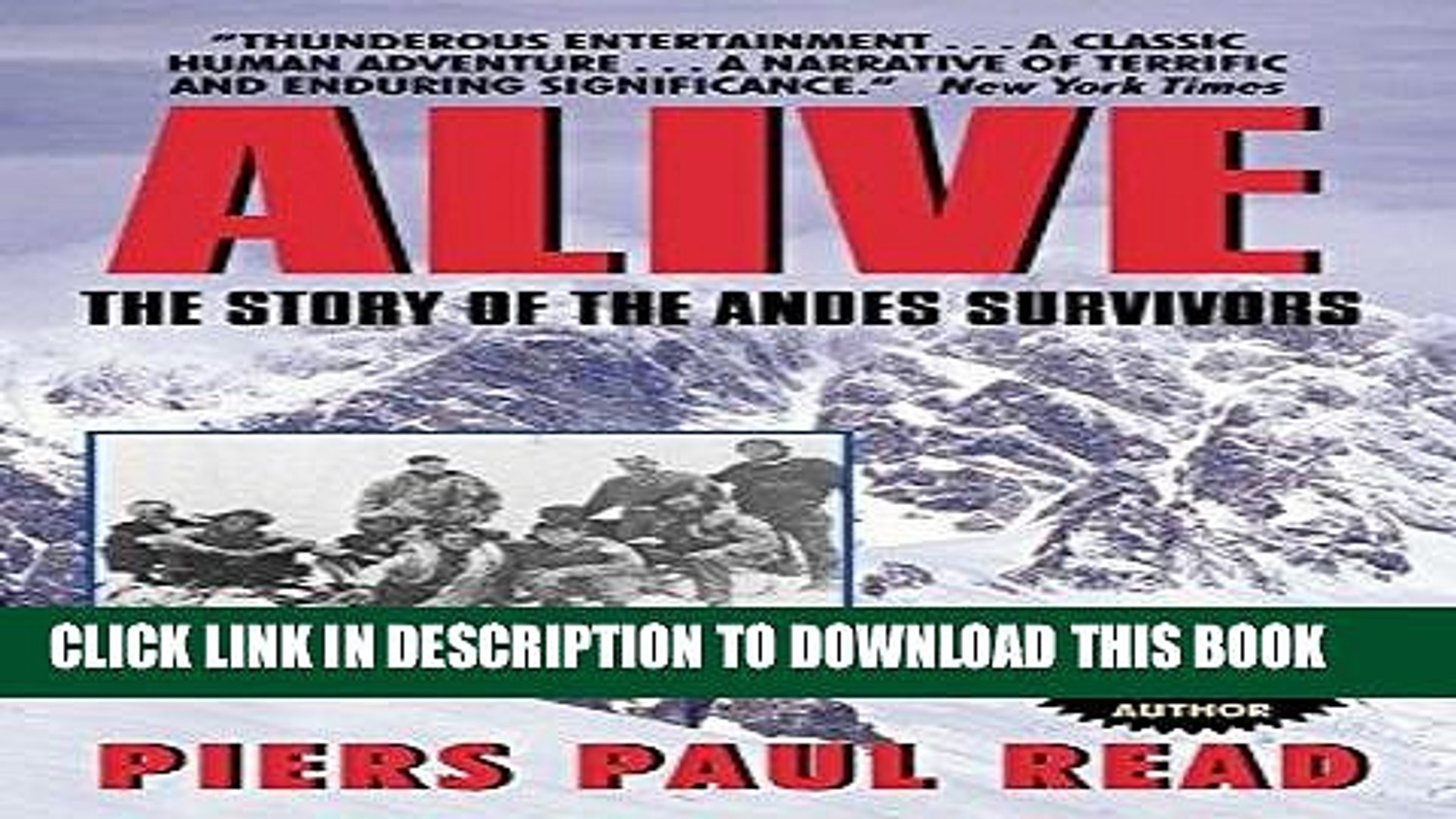 Pdf Alive The Story Of The Andes Survivors Full Collection - 