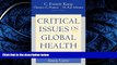 PDF Critical Issues in Global Health FreeOnline