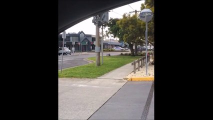 Quand tu tombes sur la course-poursuite la moins impressionnante du monde!