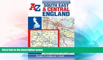 Ebook deals  South East   Central England Road Map (A-Z Road Map)  Most Wanted