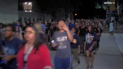 Etudiant fauché par une voiture en pleine manifestation à San Diego