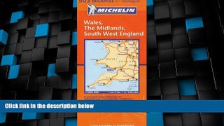 Deals in Books  Michelin Map Great Britain: Wales, The Midlands, South West England 503