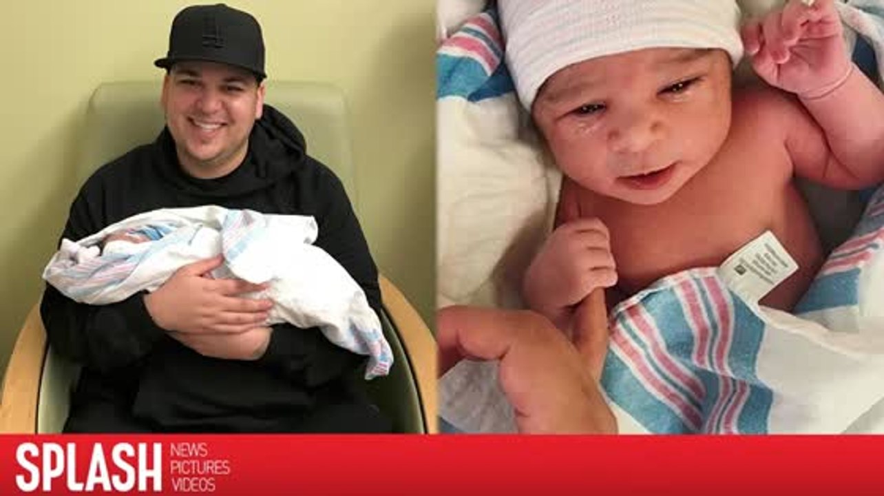 Rob Kardashian ist ein glücklicher Vater