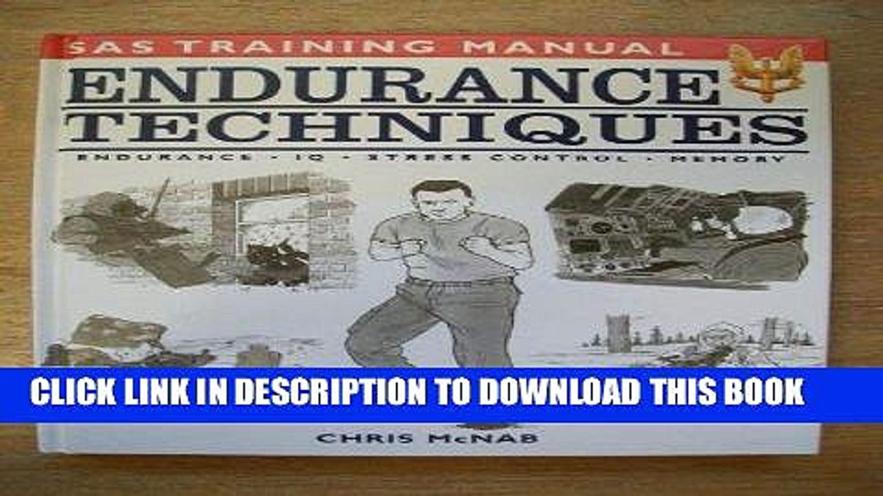 [PDF] Endurance Techniques: Endurance, IQ, Stress Control, Memory (SAS training manual) Full