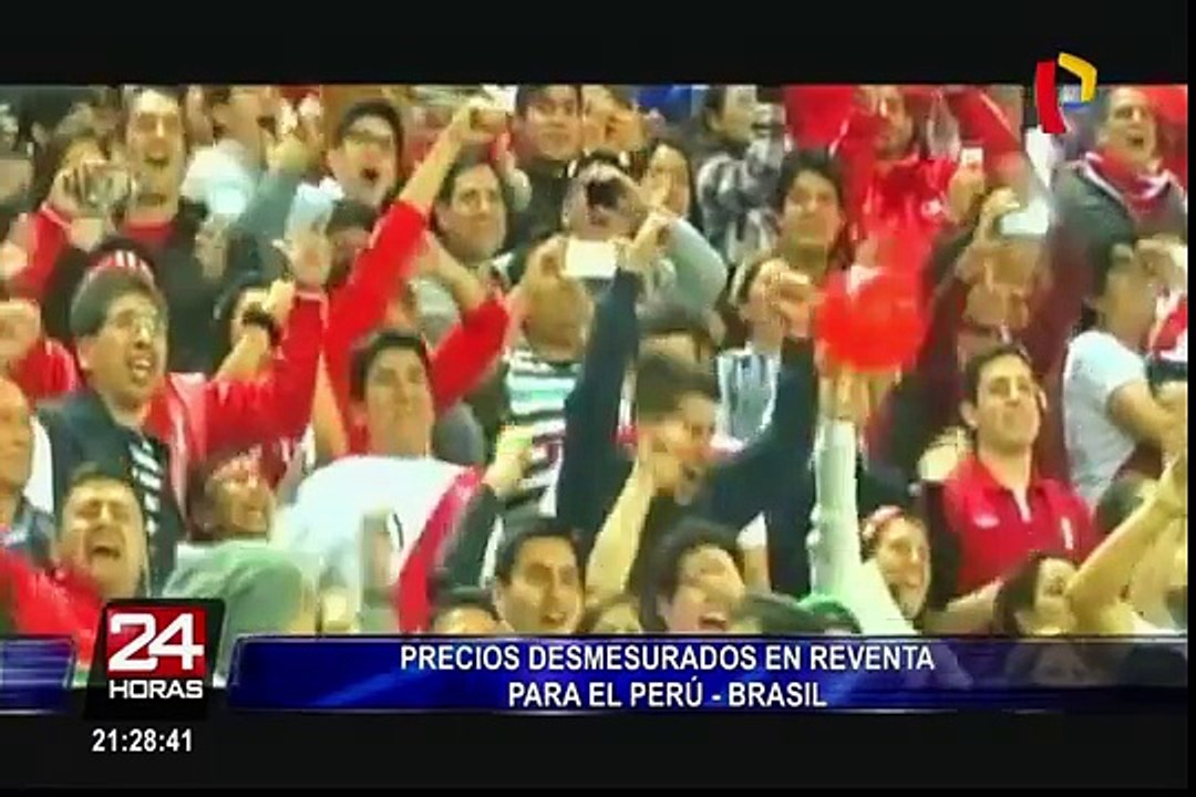 Perú Vs. Brasil: revendedores triplican costo de entradas