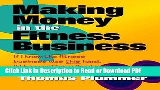 PDF Making Money in the Fitness Business PDF Free