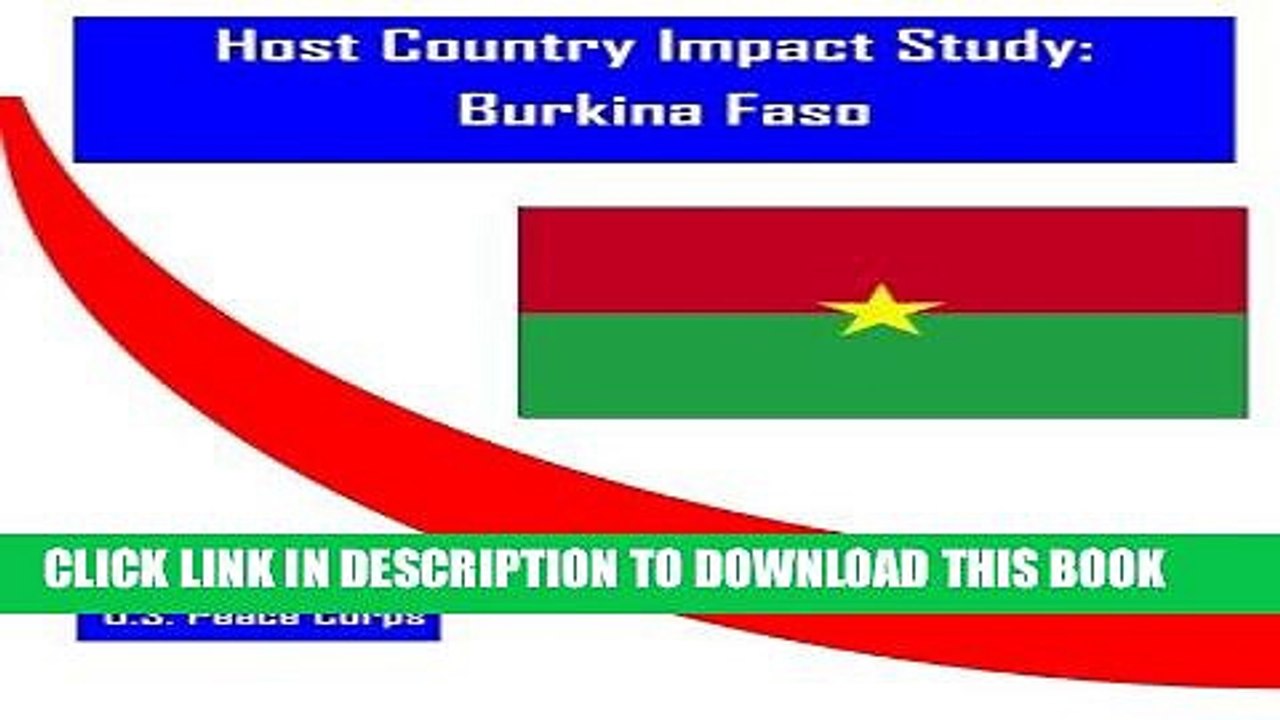 [PDF] Mobi Host Country Impact Study: Burkina Faso Full Download