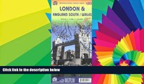Ebook Best Deals  London   England South / Wales Travel Reference Map 1:8,000 / 1:600,000  Full