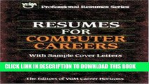 [PDF] Mobi Resumes for Computer Careers (Vgm Professional Resumes Series) Full Online