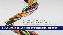 [PDF] Mobi Electronics Fundamentals: Circuits, Devices   Applications with Lab Manual (8th