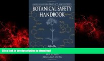 Buy book  American Herbal Products Association s Botanical Safety Handbook