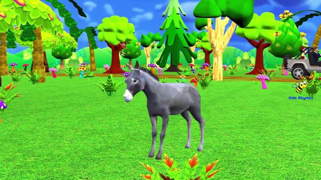 Animals Cartoons Wheels On The Bus | Animals Sounds For Children | Finger Family Nursery Rhymes