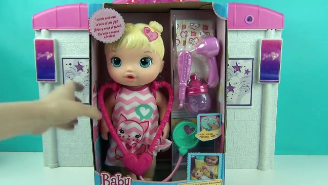Baby Alive Doll Bailey Drinking Coke Cola Baby Pee Poop Spit Up Funny Babies and Kids Videos Hasbro