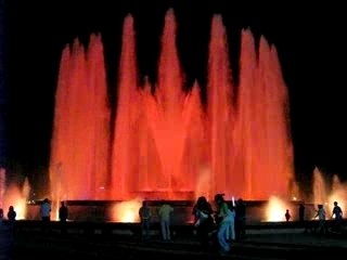 barcelone : fontaine magique