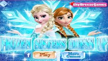 Permainan Frozen Sisters Dress Up - Frozen Sisters Dress Up