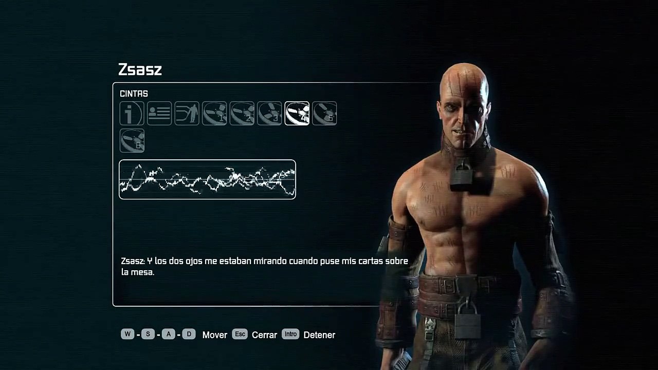 Victor Zsasz (Grabaciones) - Batman: Arkham City