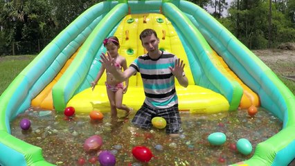 BIGGEST ORBEEZ POOL & BALLOONS 1,000,000+ ORBEEZ SURPRISE TOY GAME SURPRISE EGGS MyLittlePony Toys