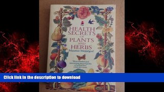 Buy books  Health Secrets of Plants and Herbs online to buy