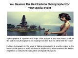 Best Fashion Photographer | Best Photographer In Delhi