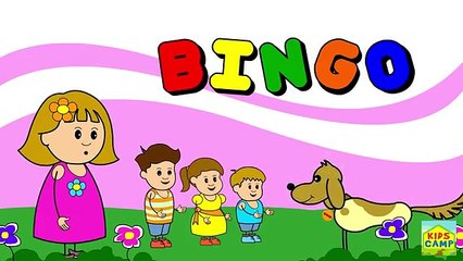 BINGO Song with Lyrics | Nursery Rhymes | Popular Nursery Rhymes by KidsCamp