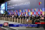 Callao: instalan 20 cámaras de vigilancia por cumbre APEC 2016