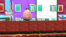 Humpty Dumpty Sat on A Wall Kids Nursery Rhyme | 3D Cartoon Rhymes for Children