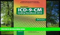 Read ICD-9-CM Coding Handbook, with Answers, 2010 Revised Edition (ICD-9-CM Coding Handbook