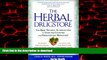 liberty book  The Herbal Drugstore: The Best Natural Alternatives to Over-the-Counter and