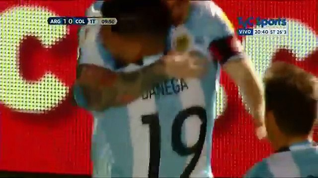 Argentine - Colombie: Vidéo but Messi Coup-Franc (1-0) 16/11/2016
