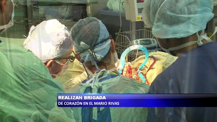 Realizan brigada de corazon en el Mario Rivas