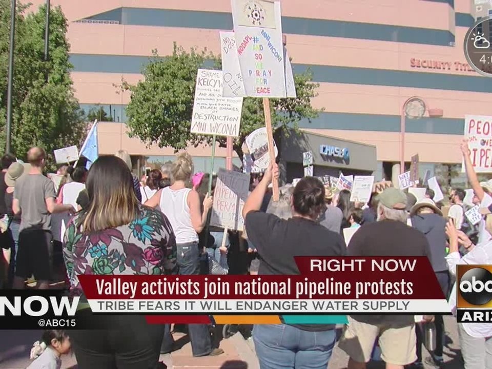 Protests held for Dakota Access pipeline