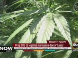 Prop 205 to legalize marijuage loses in Arizona