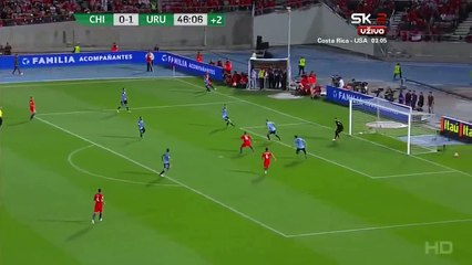 Eduardo Vargas Goal HD - Chile 1-1 Uruguay - 16-11-2016
