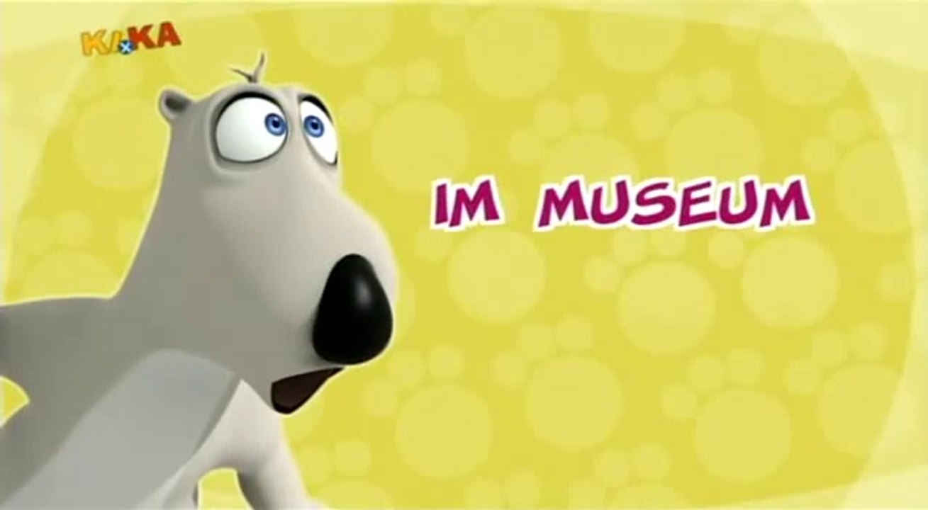 43 Bernard der Lustiger Bär - Im Museum