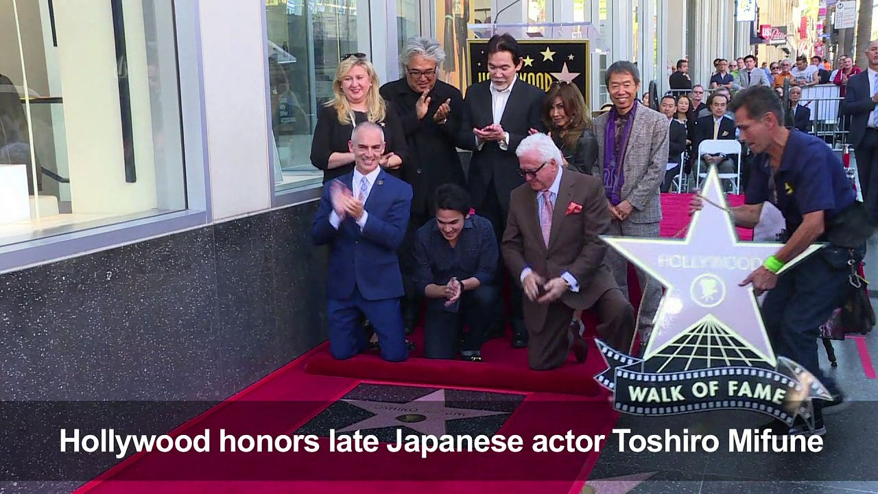 Hollywood honors Japanese samurai actor Toshiro Mifune