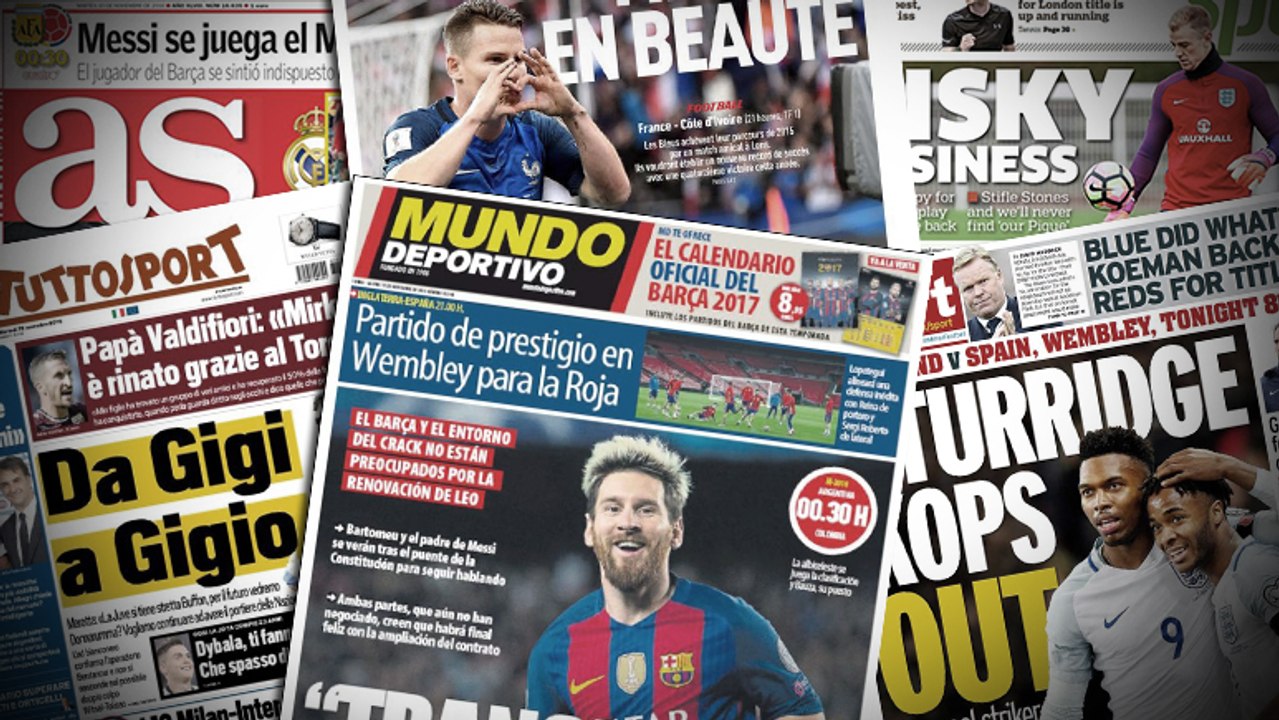 La Juventus a trouvé le remplaçant de Buffon, la riposte du Barça dans le dossier Messi