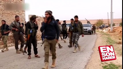 Türk tankları El Bab sınırında