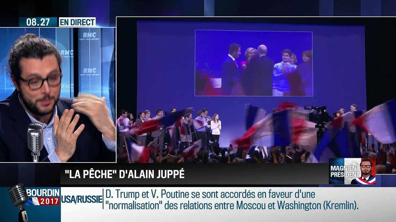 QG Bourdin 2017: Magnien président !: Quand Alain Juppé "a la super-pêche"