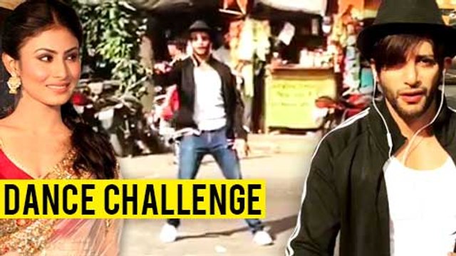 Karanvir Bohra Dances On STREET For Mouni Roy Nachna Aaonda Nahin Tum Bin 2