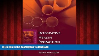 Best books  Integrative Health Promotion: Conceptual Bases For Nursing Practice online to buy