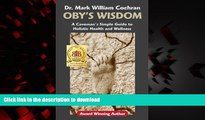 liberty book  Oby s Wisdom! a Caveman s Simple Guide to Holistic Health and Wellness