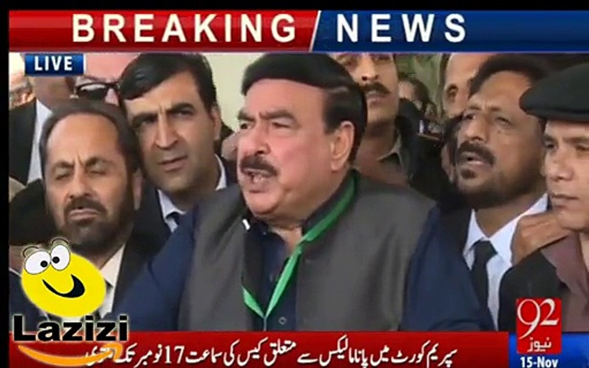 Special Conversation of Chief Justice and Sheikh Rasheed on Panama Leaks Case