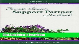 [Download] Breast Cancer Support Partner Handbook: Tips for Becoming an Effective Support Partner
